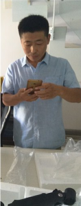 山东高速技术中心王主任到济南容乾智能技术有限公司洽谈技术合作